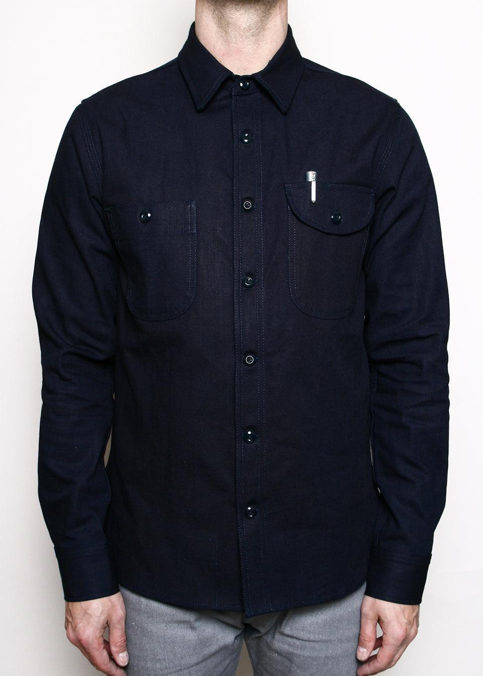 Work Shirt // Indigo Selvedge Canvas Product Image