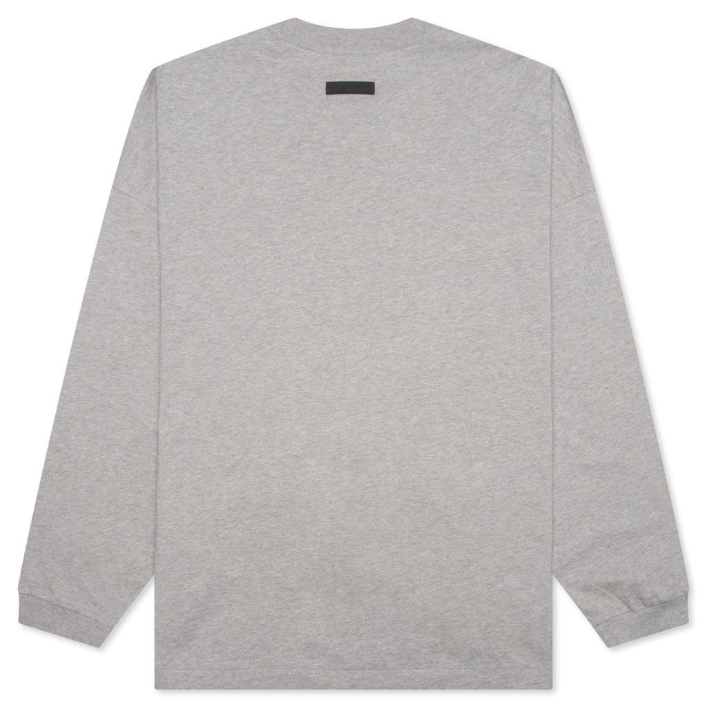 L/S Tee - Dark Heather Oatmeal Male Product Image
