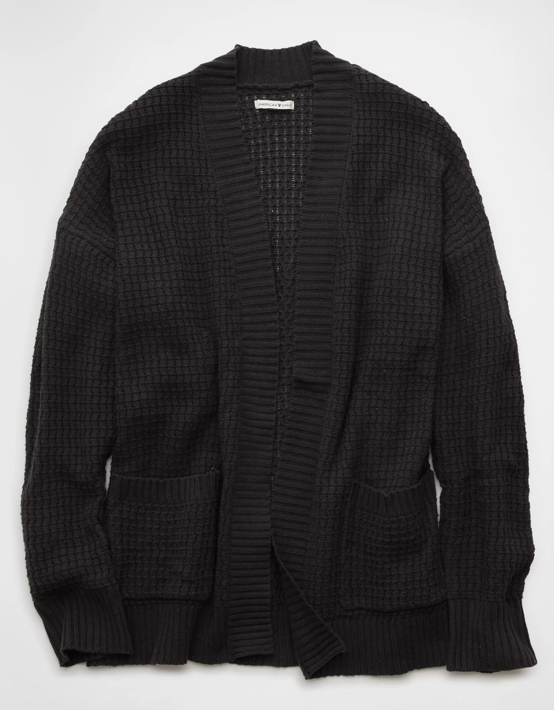 AE Open Stitch Cardigan Product Image
