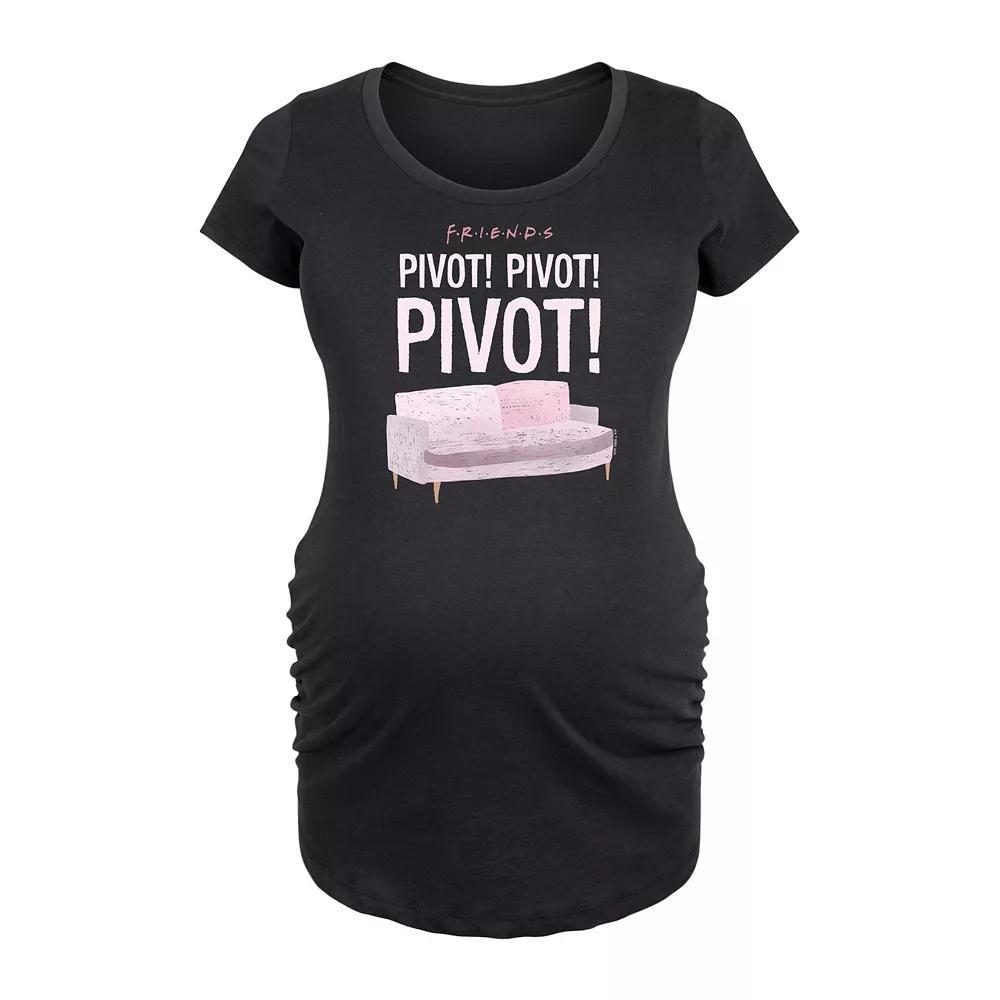 Maternity Friends Sketchy Pivot Couch Graphic Tee, Women's,  Product Image