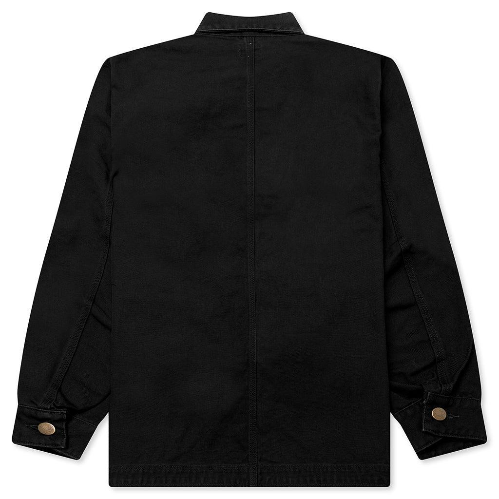 Cotton Canvas Coverall - Black Male Product Image