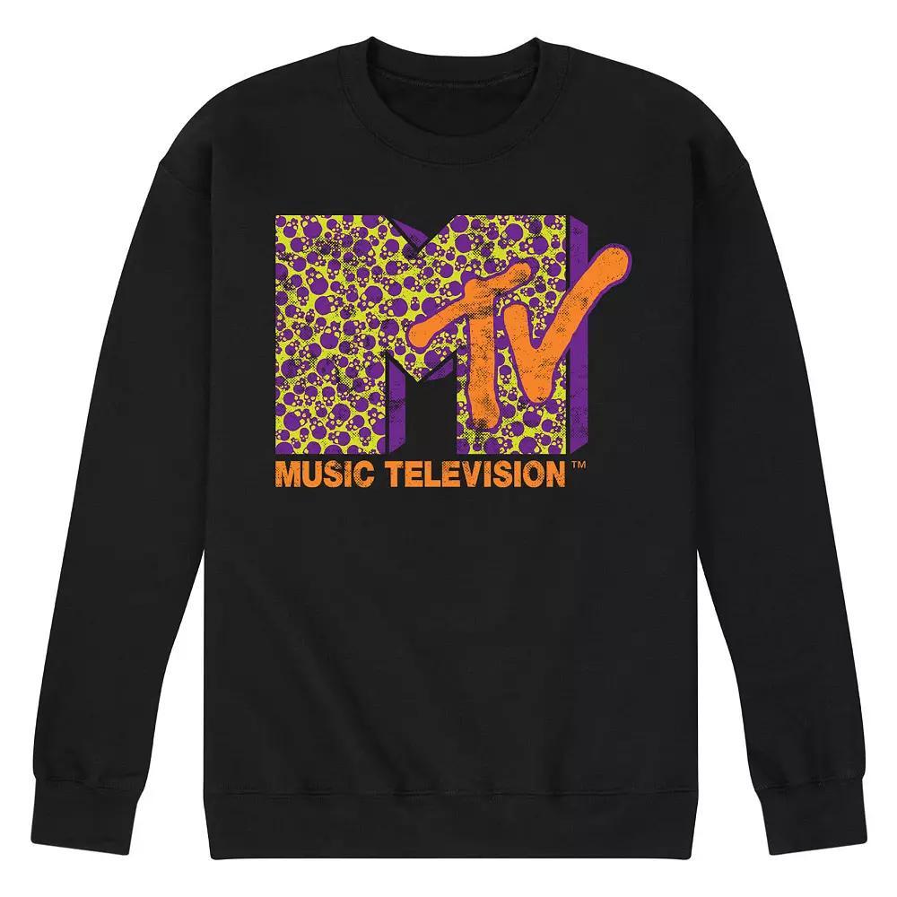 Men's MTV Halloween Skull Logo Graphic Fleece,  Product Image