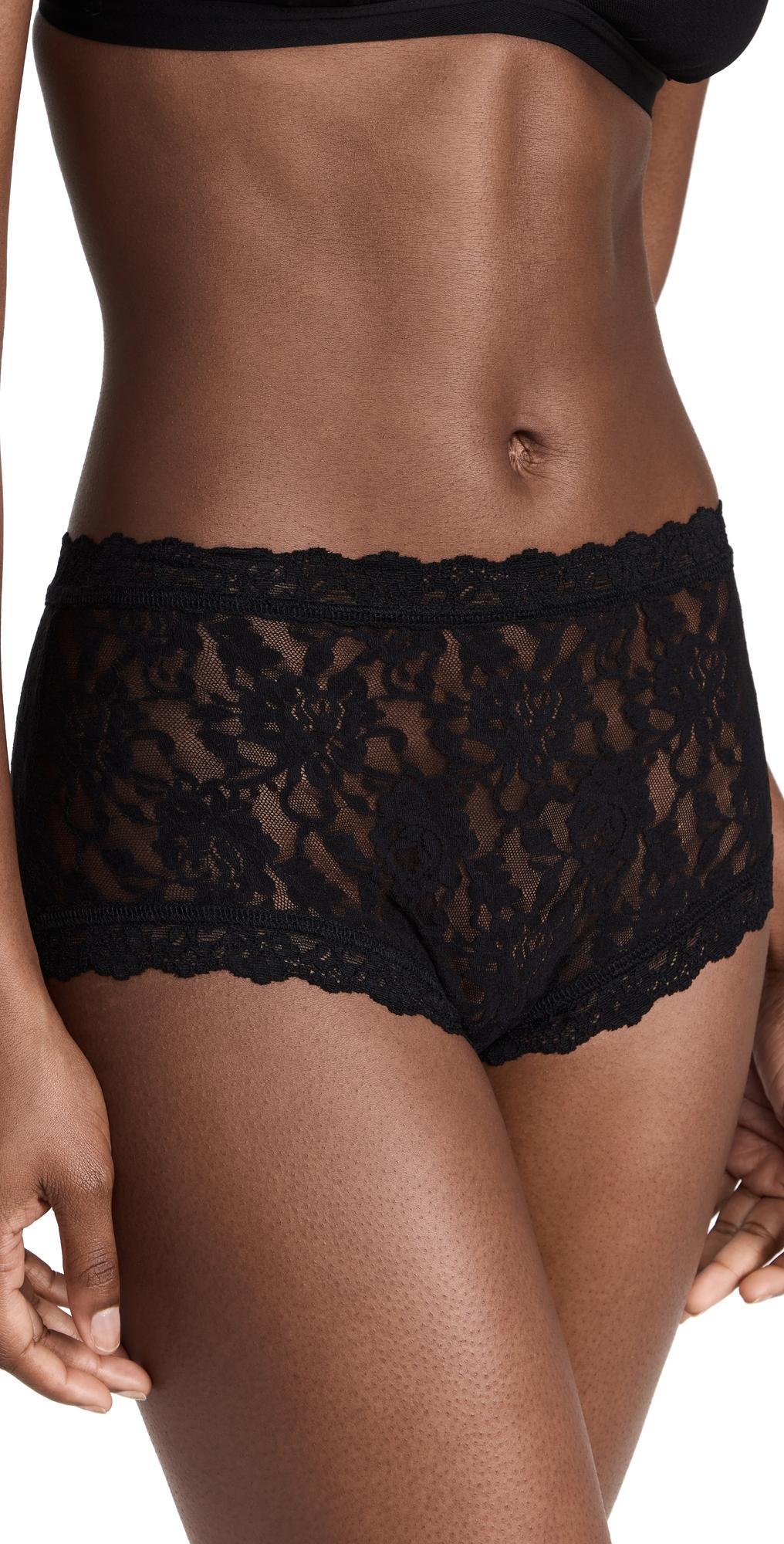 Signature Lace High-Waist Boyshort Product Image