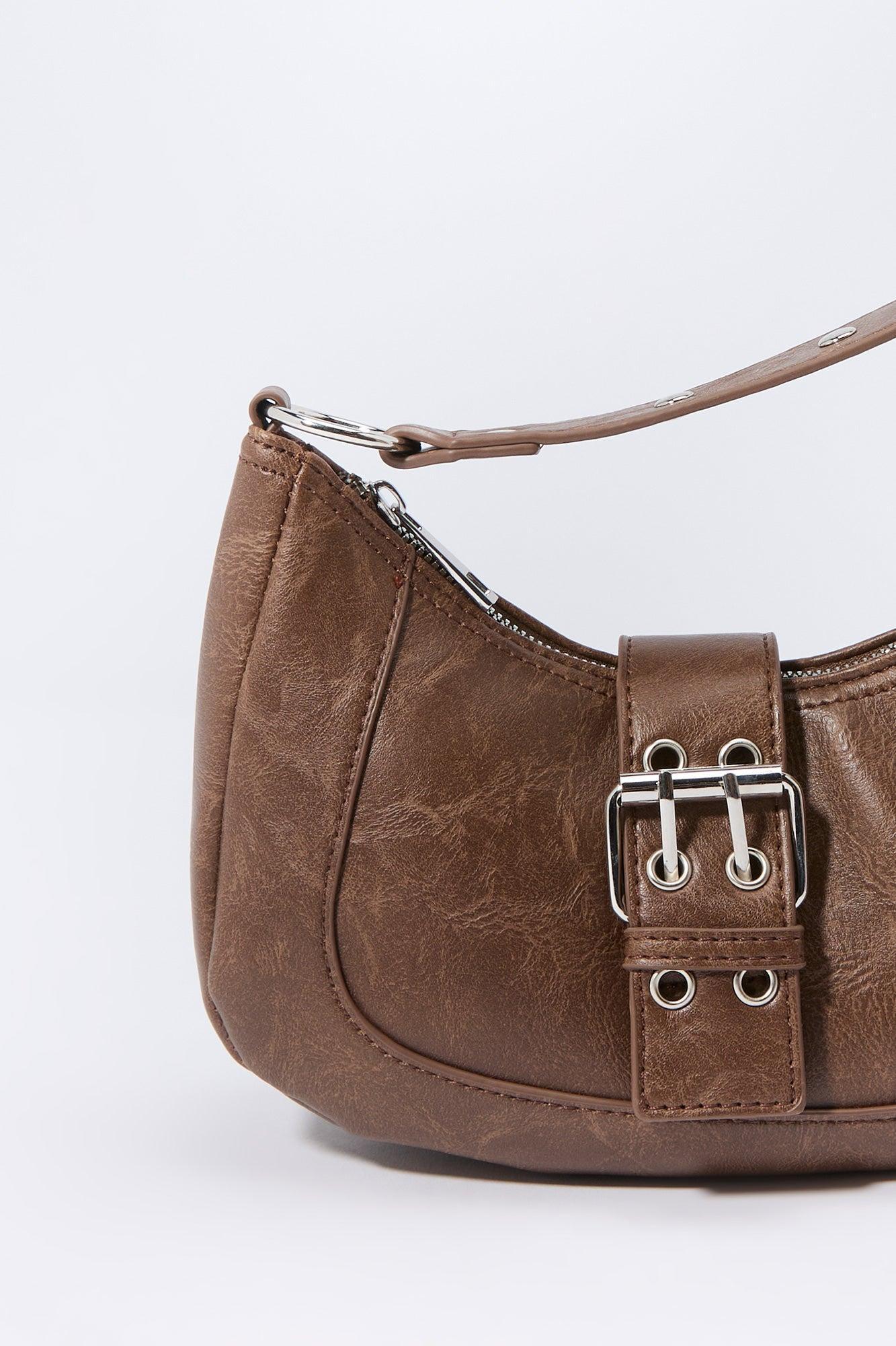 Faux Leather Crossbody Purse Female Product Image