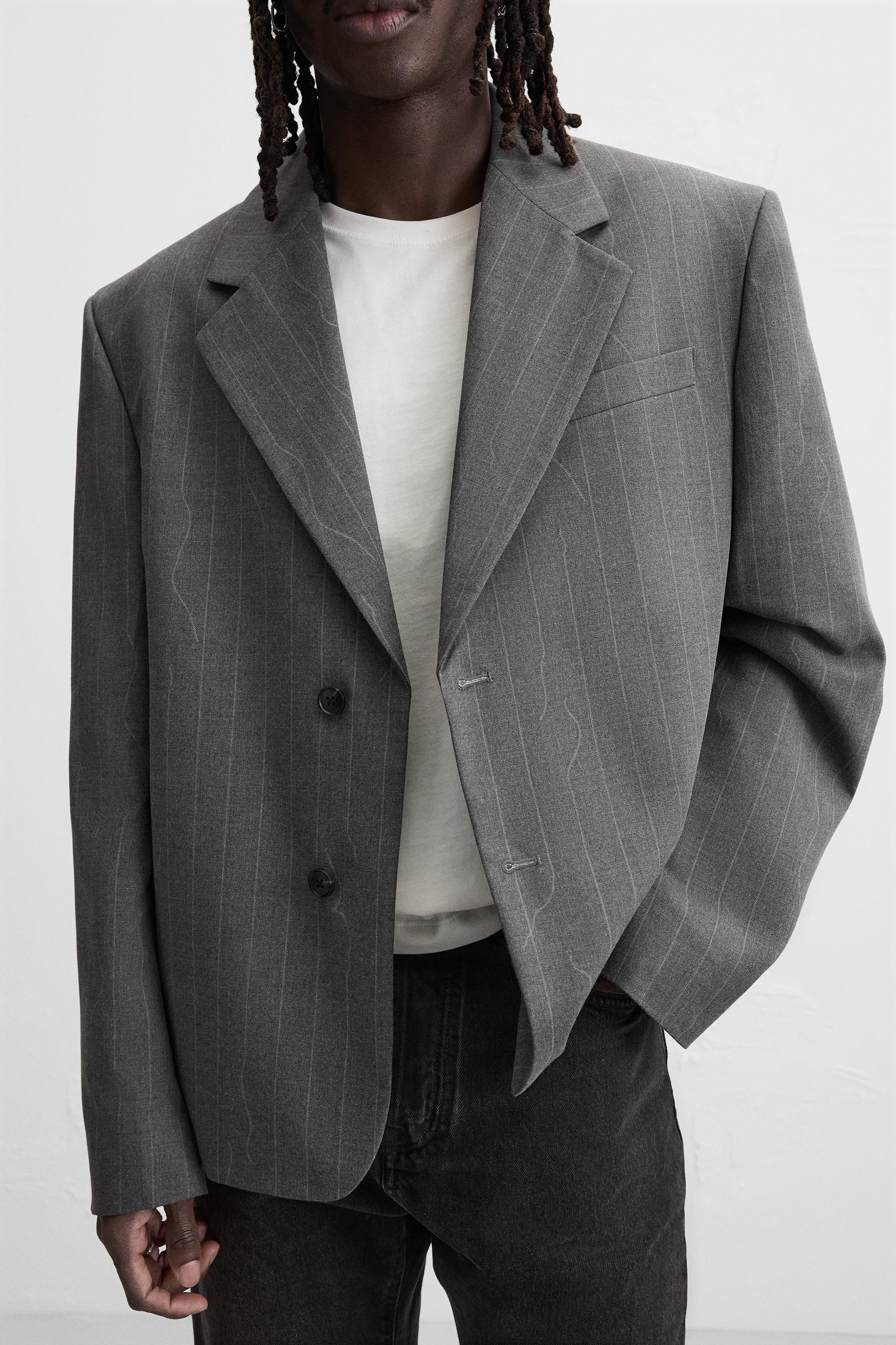 PINSTRIPE BLAZER Product Image