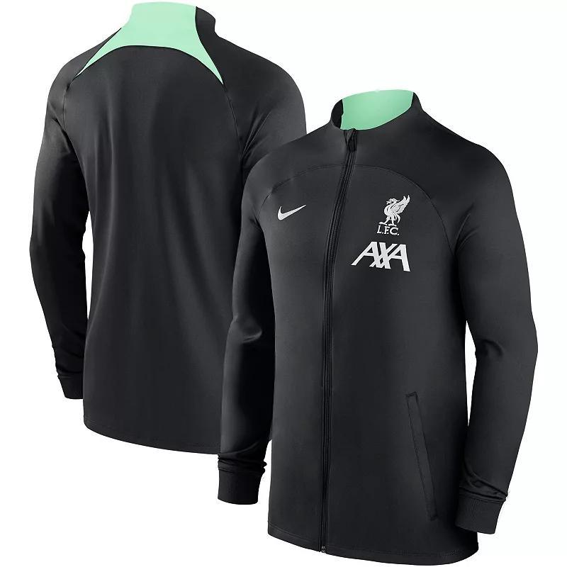 Men's Nike Black Liverpool Strike Performance Full-Zip Track Jacket, Size: Medium, Lvp Black Product Image