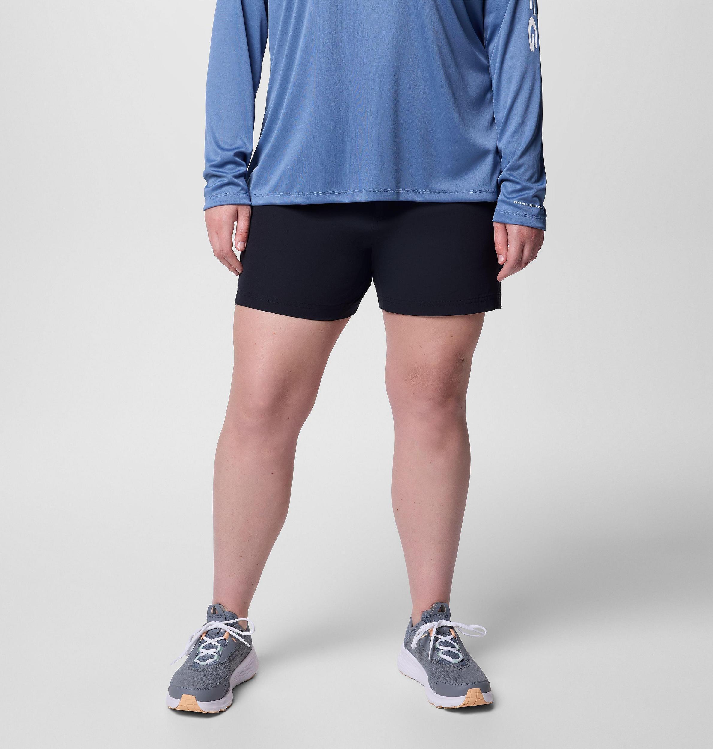 Columbia Womens PFG Coral Point III Shorts - Plus Size- Product Image