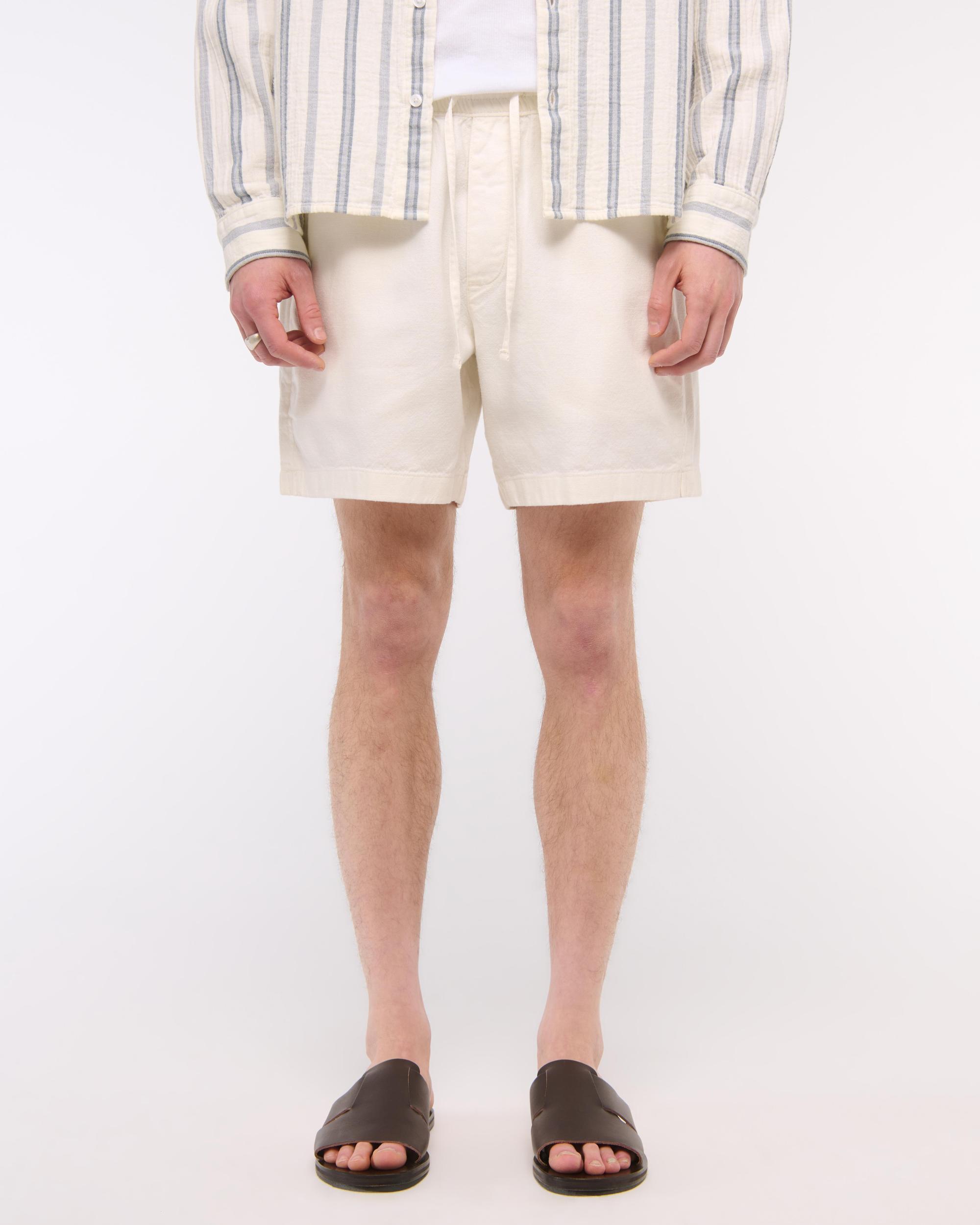 Textured Pull-On Short Product Image