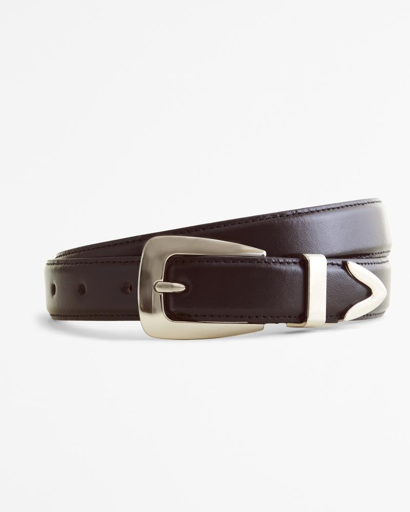 Americana Leather Studded Belt Product Image