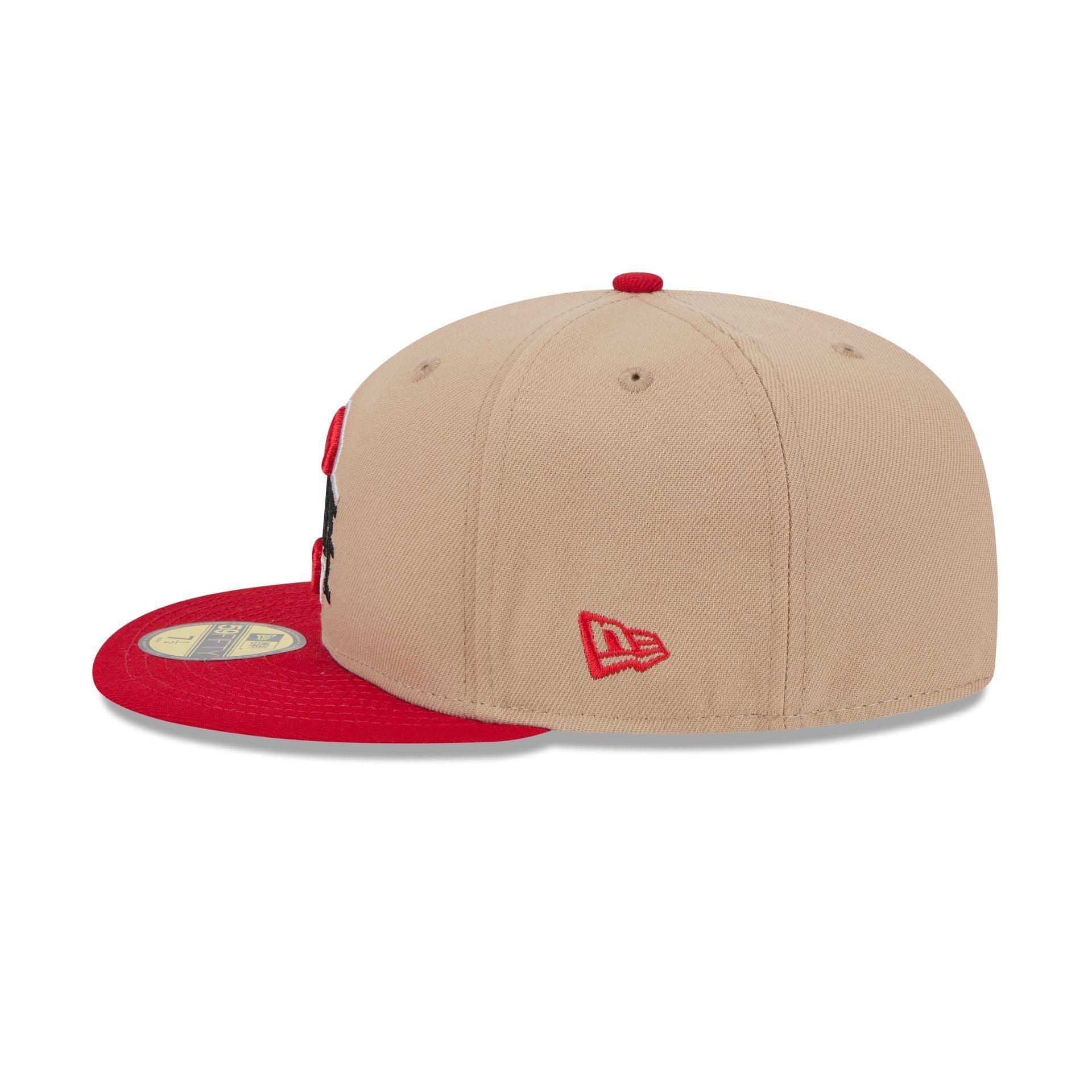 Ohio State Buckeyes Camel 59FIFTY Fitted Hat Male Product Image