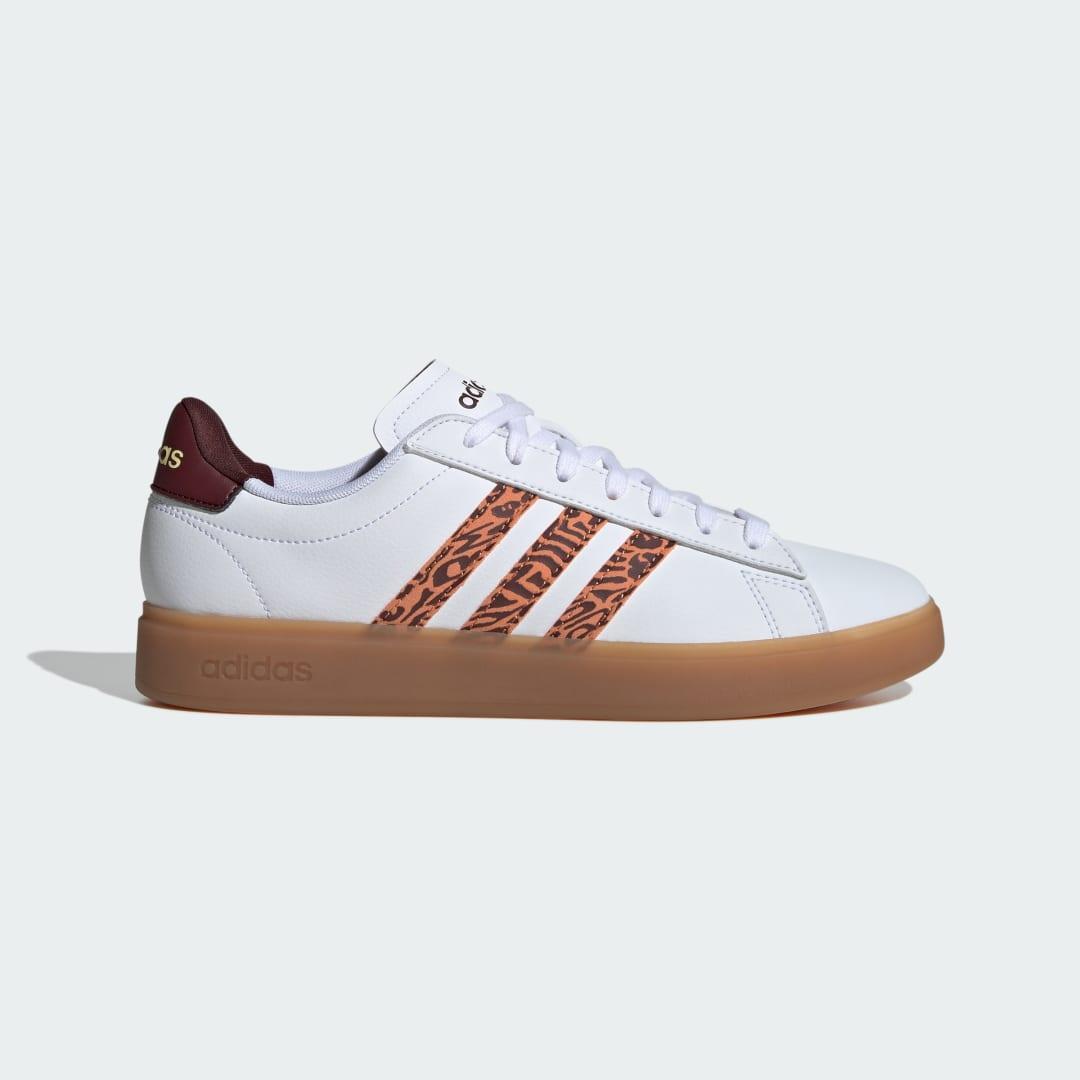 adidas Grand Court Shoes Cloud White 8.5 Womens Product Image