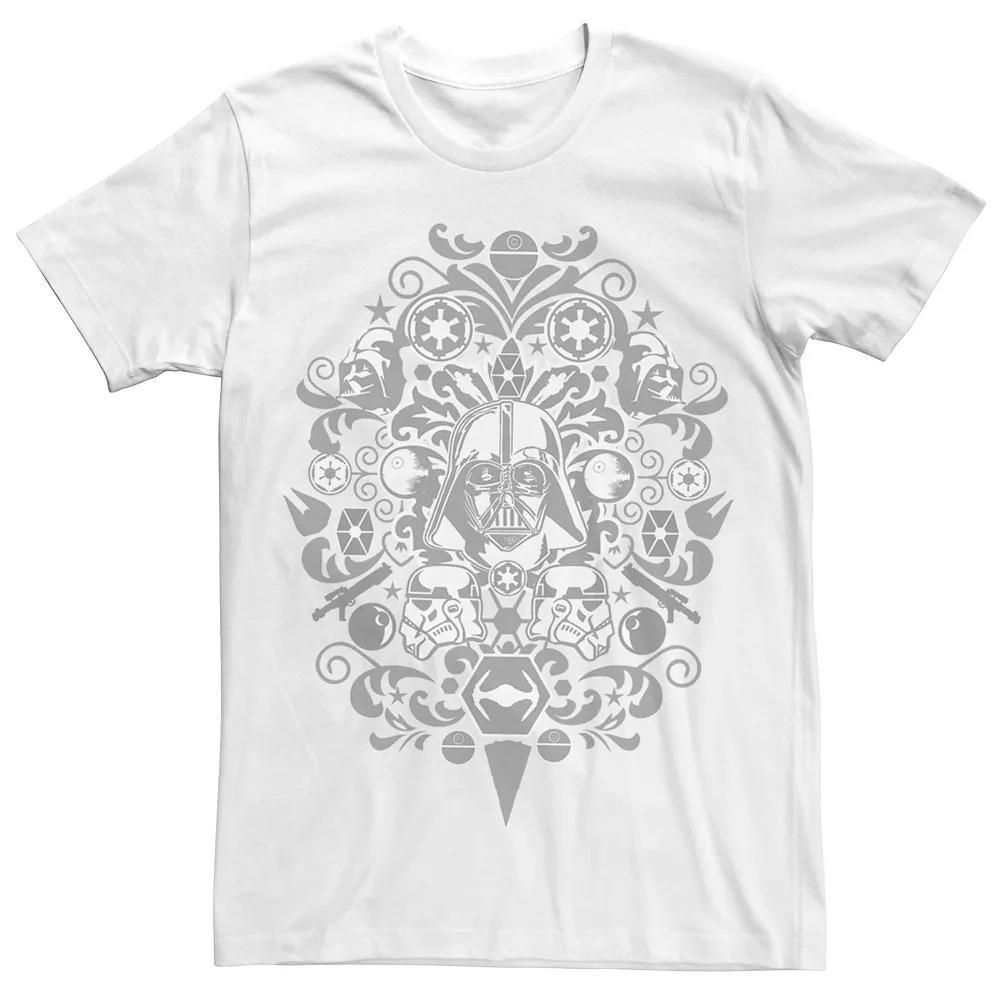 Mens Star Wars Geometric Pattern Mash Up Tee Product Image