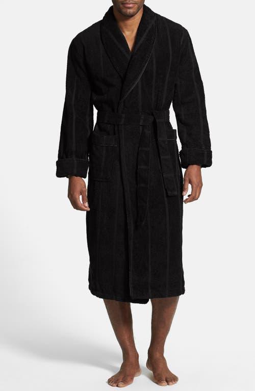 Mens Ultra Lux Jacquard Shawl Robe Product Image