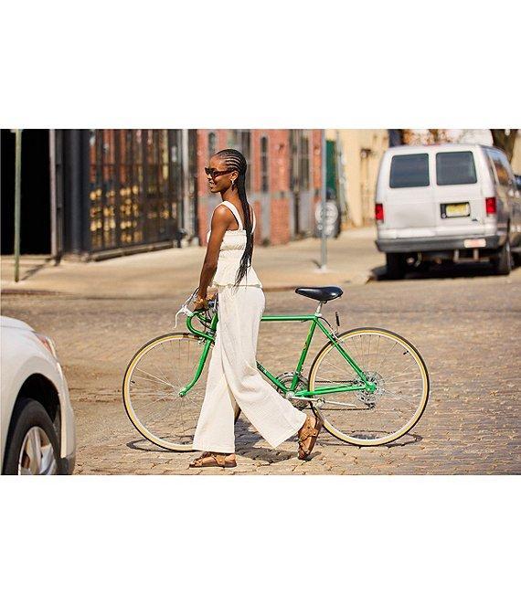 Steve Madden Gabrielle Square Neck Sleeveless Gauze Coordinating Top Product Image