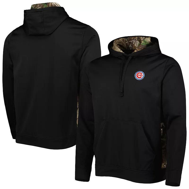 Men's Dunbrooke Black/Camo Chicago Cubs Ranger Pullover Hoodie, Size: Small Product Image