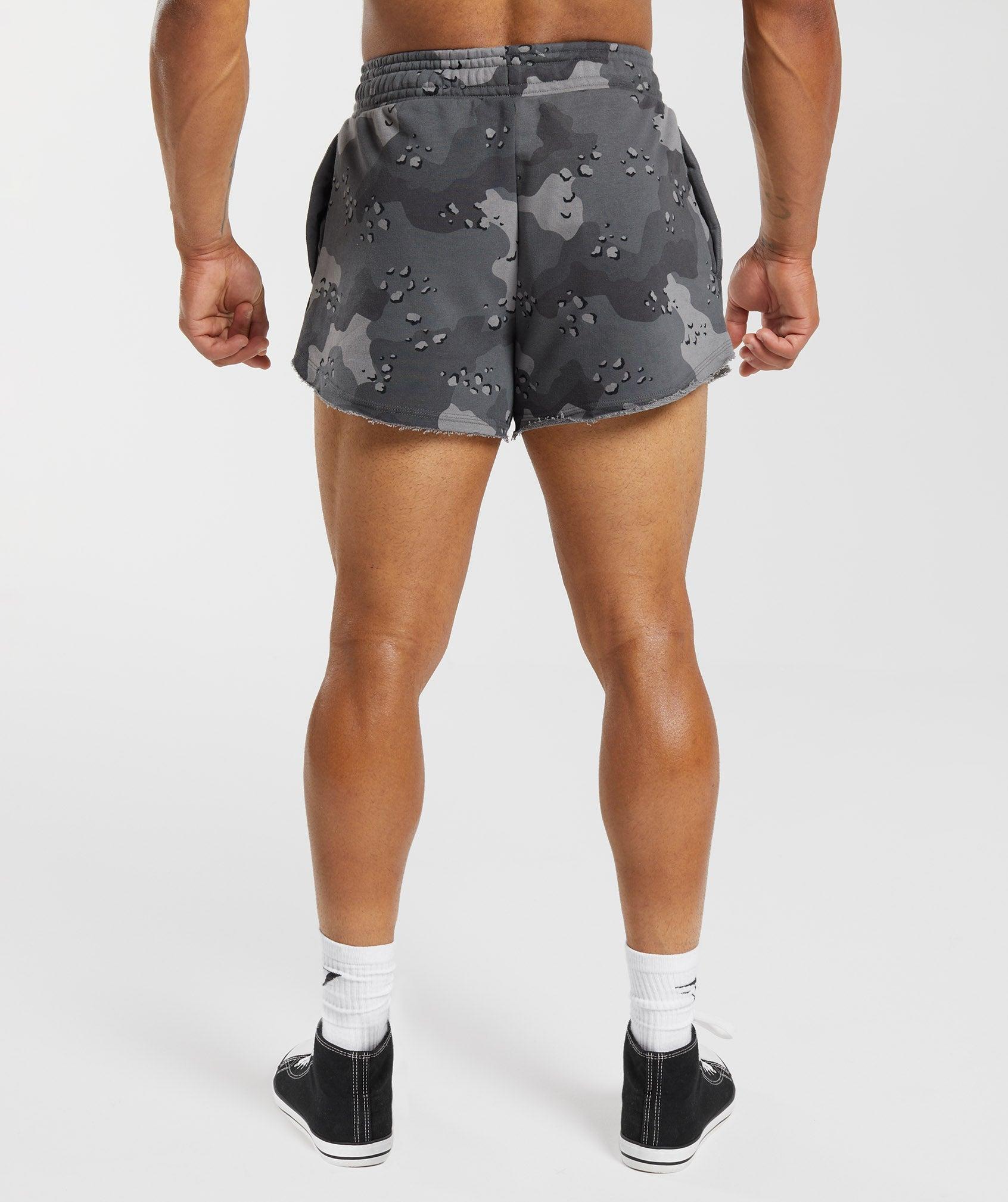 Gymshark Legacy 4" Shorts - Pitch Grey Male Product Image