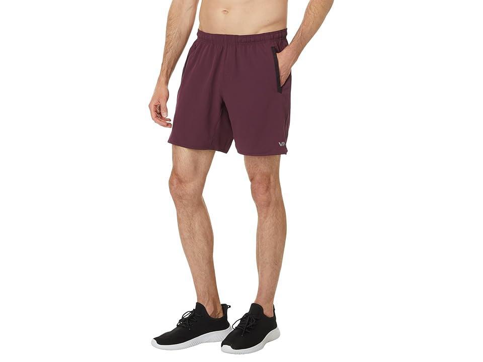 RVCA Yogger Performance Stretch 17 Outseam Solid Walk Shorts Product Image