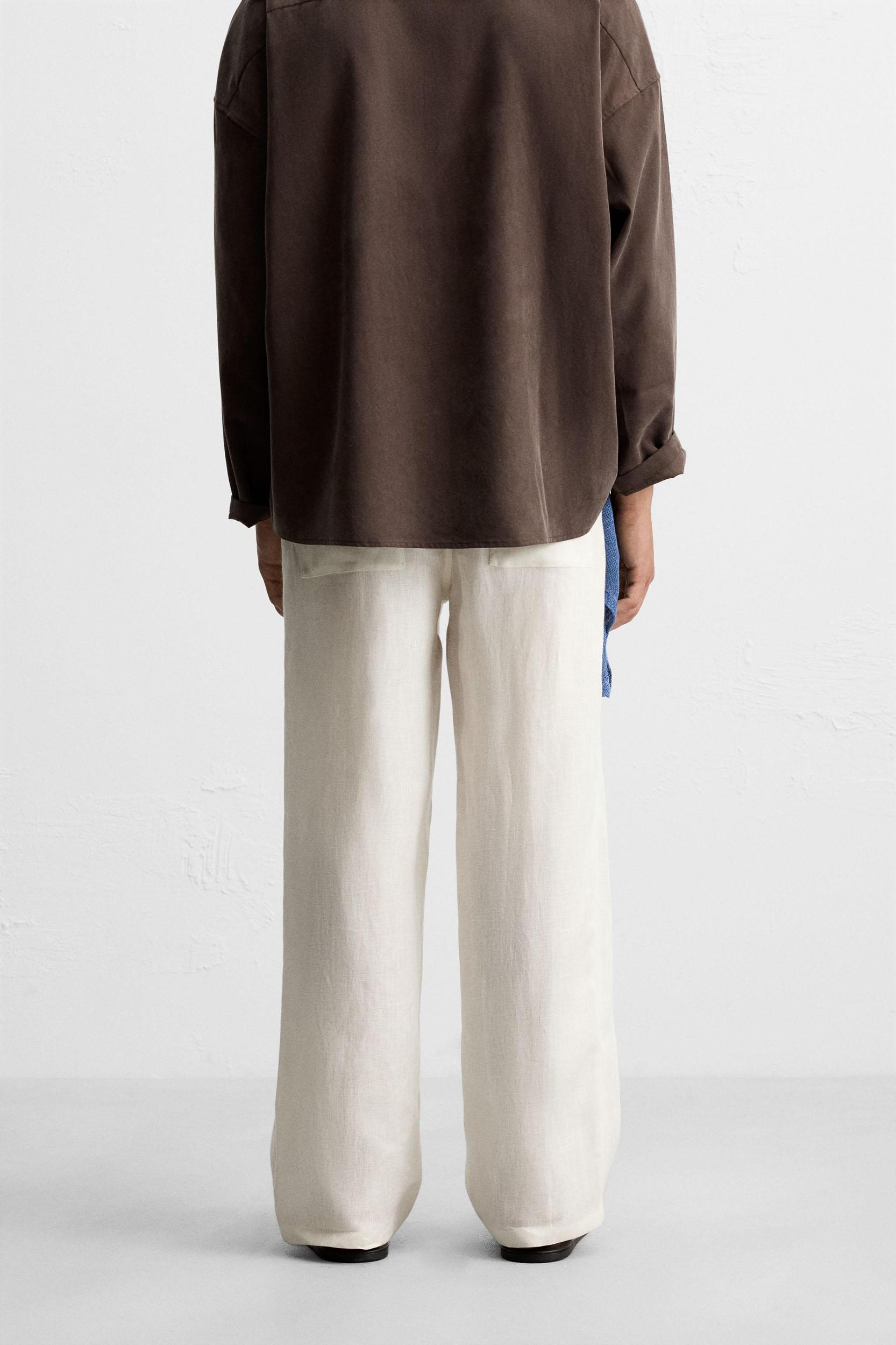 100% LINEN PANTS Product Image