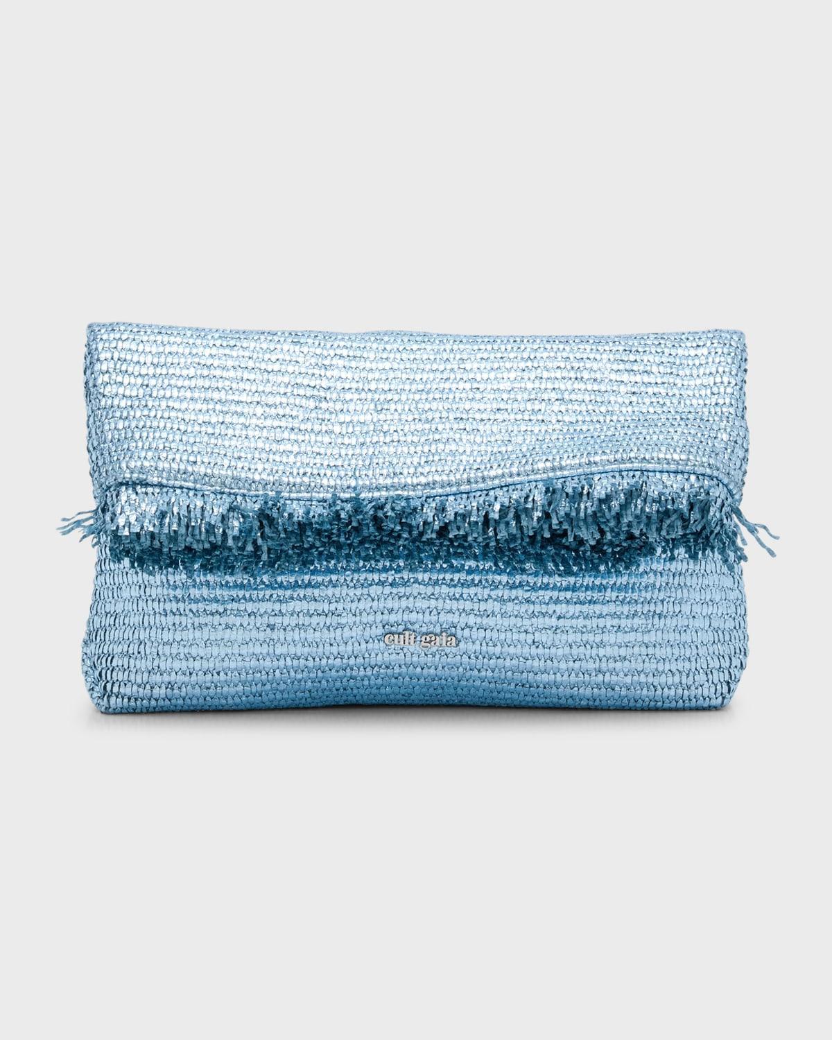 Womens Shanti Mini Cotton-Blend Clutch Product Image