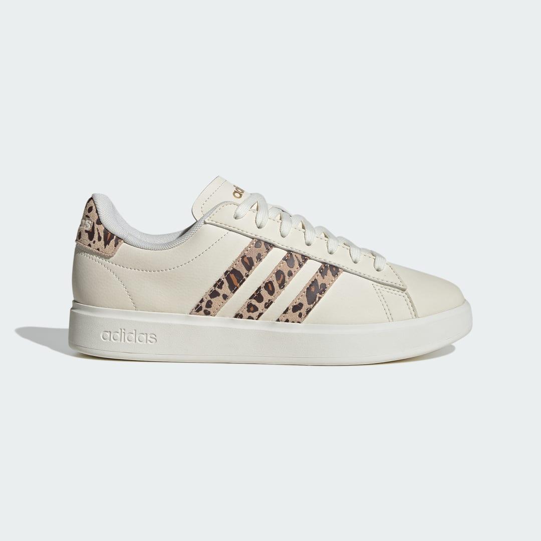 adidas Grand Court Shoes Cloud White 8.5 Womens Product Image