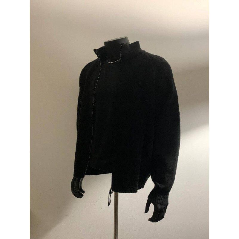 Plain Zip Cardigan Product Image