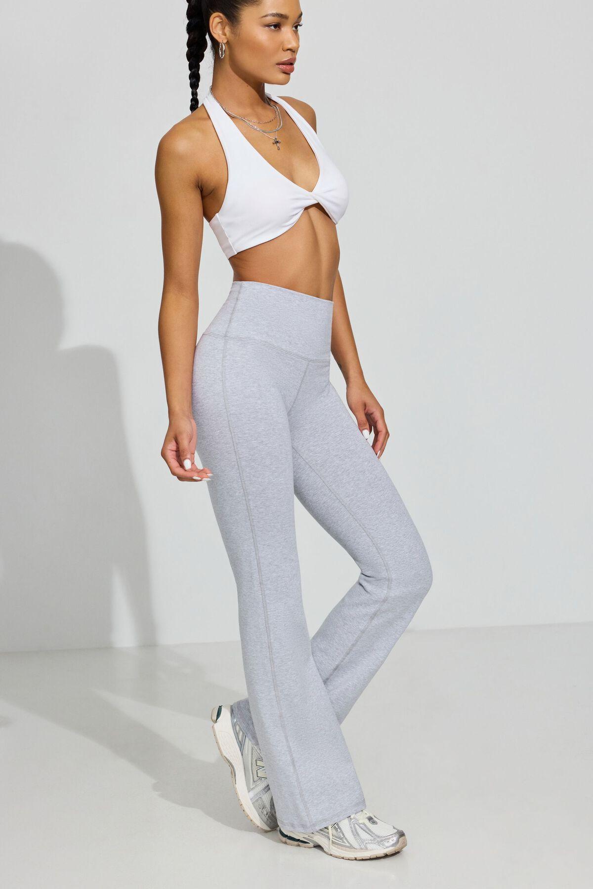 Soft Cotton Flare Leggings Product Image