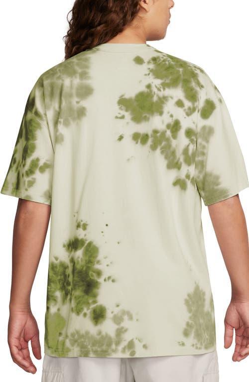 Max90 Tie Dye T-shirt In Sea Glass/olive Aura Product Image