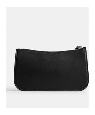 COACH Penn Leather Shoulder Bag In Black Product Image