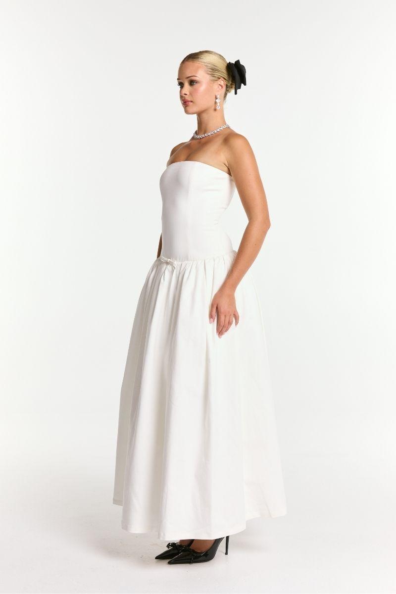 Brittany Dress (White) Product Image