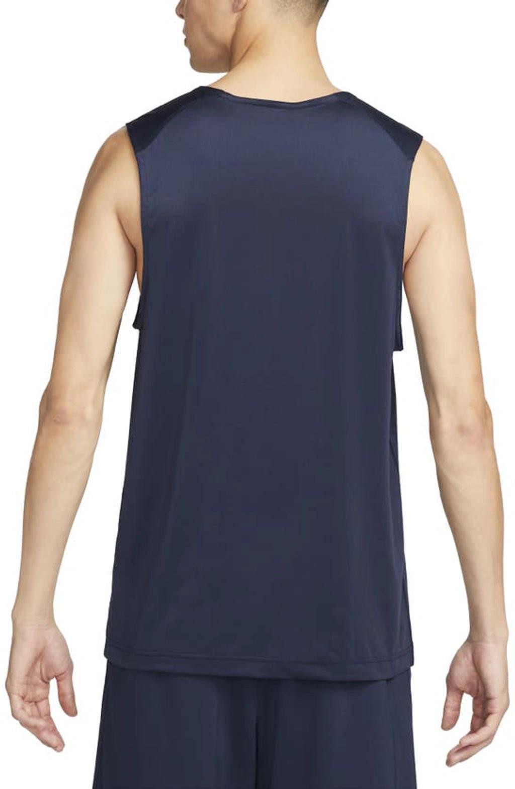 NIKE Men's Ready Dri-fit Fitness Tank Top In Navy Product Image