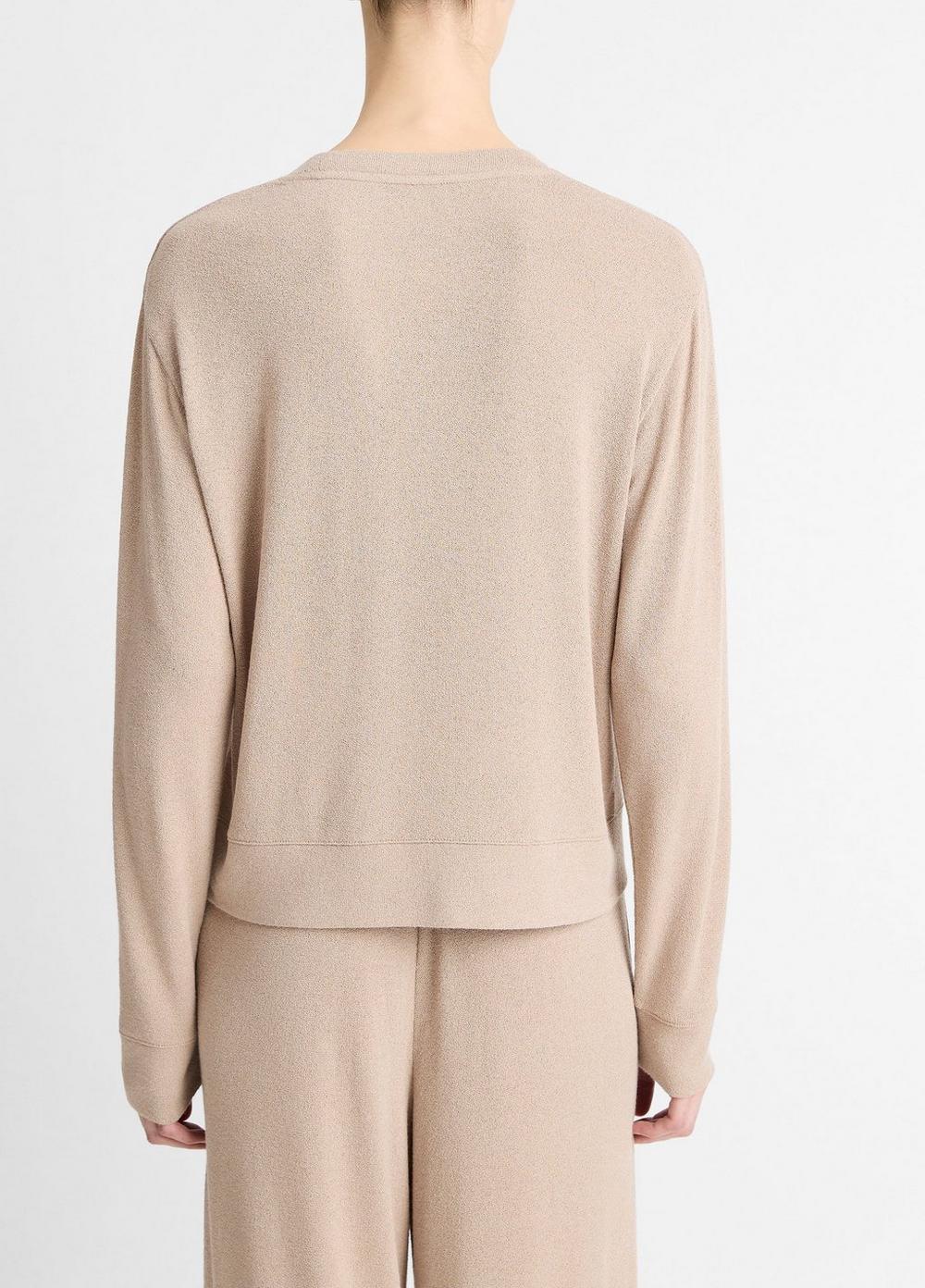 Textured Knit Pullover Product Image