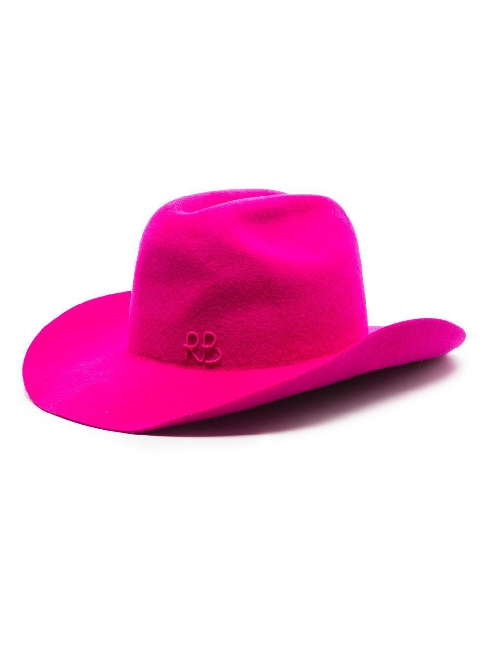 logo-embroidered cowboy hat Product Image