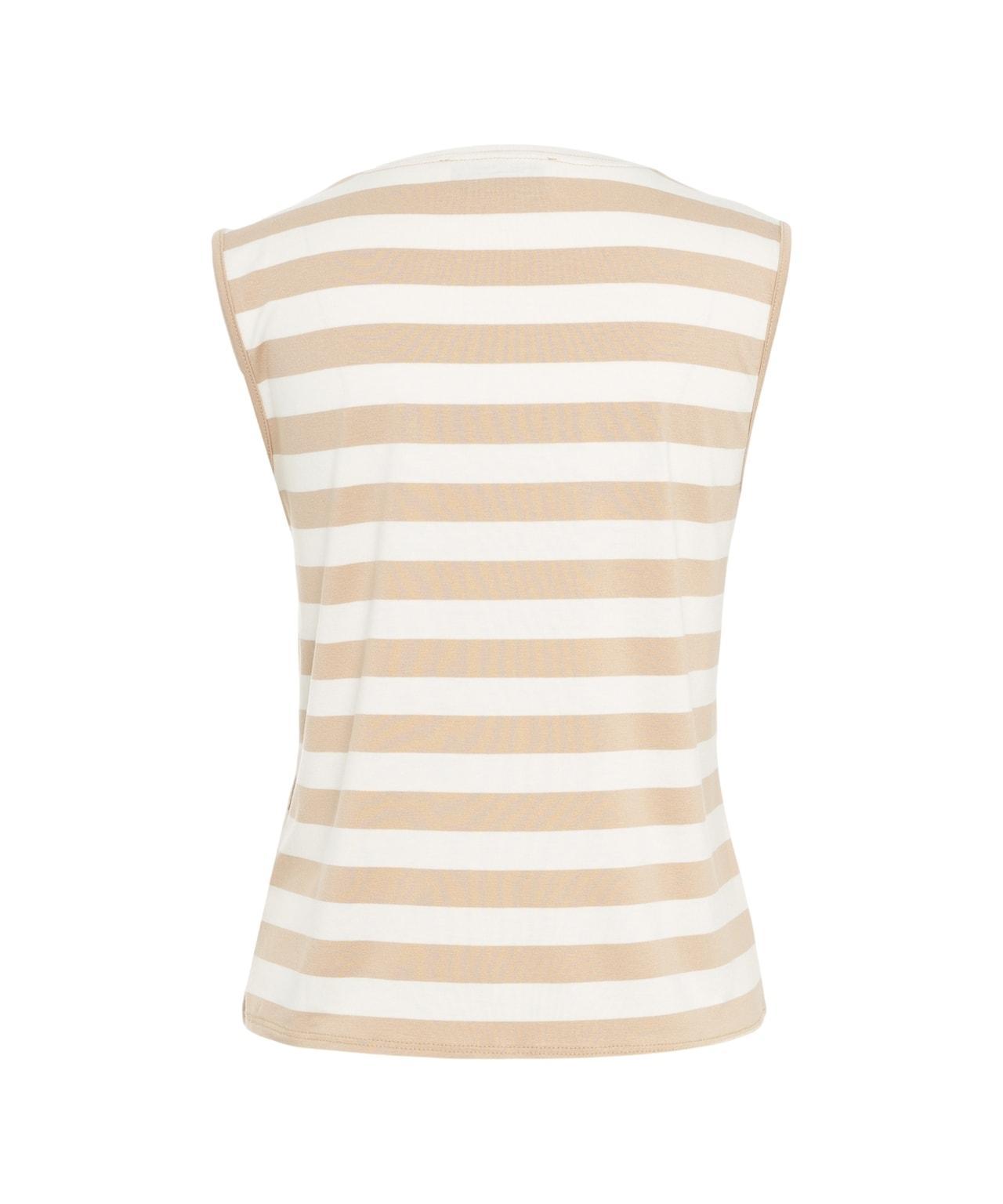 Striped viscose top Product Image