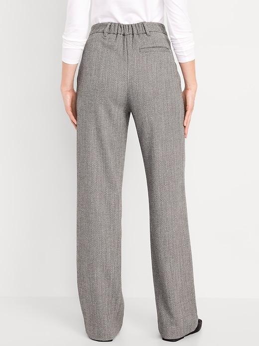 Extra High-Waisted Taylor Trouser Wide-Leg Pants Product Image