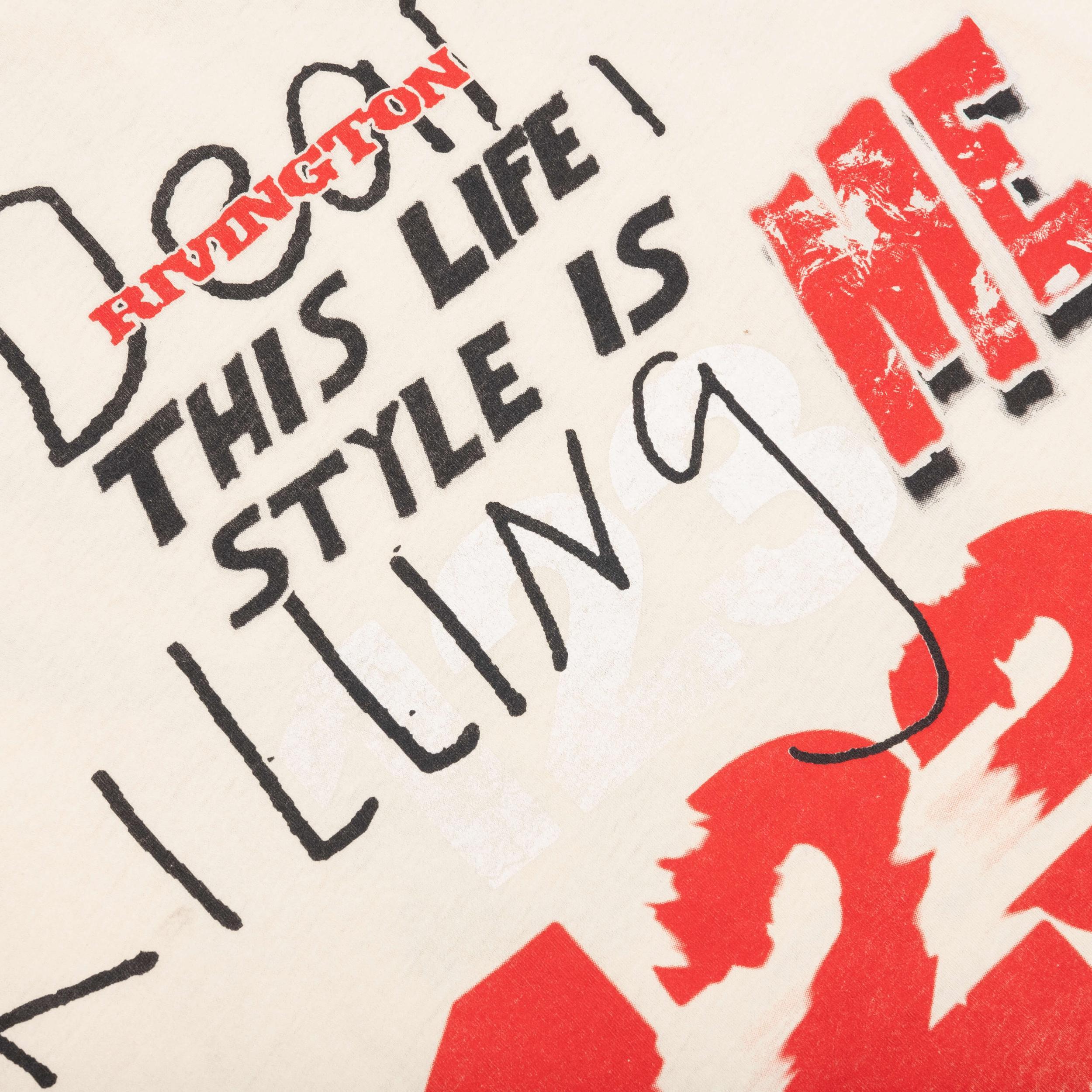 Killing Me S/S Tee - White Male Product Image