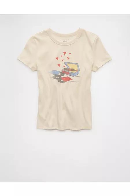 AE Hey Baby Valentines Day Graphic T-Shirt Women's Product Image