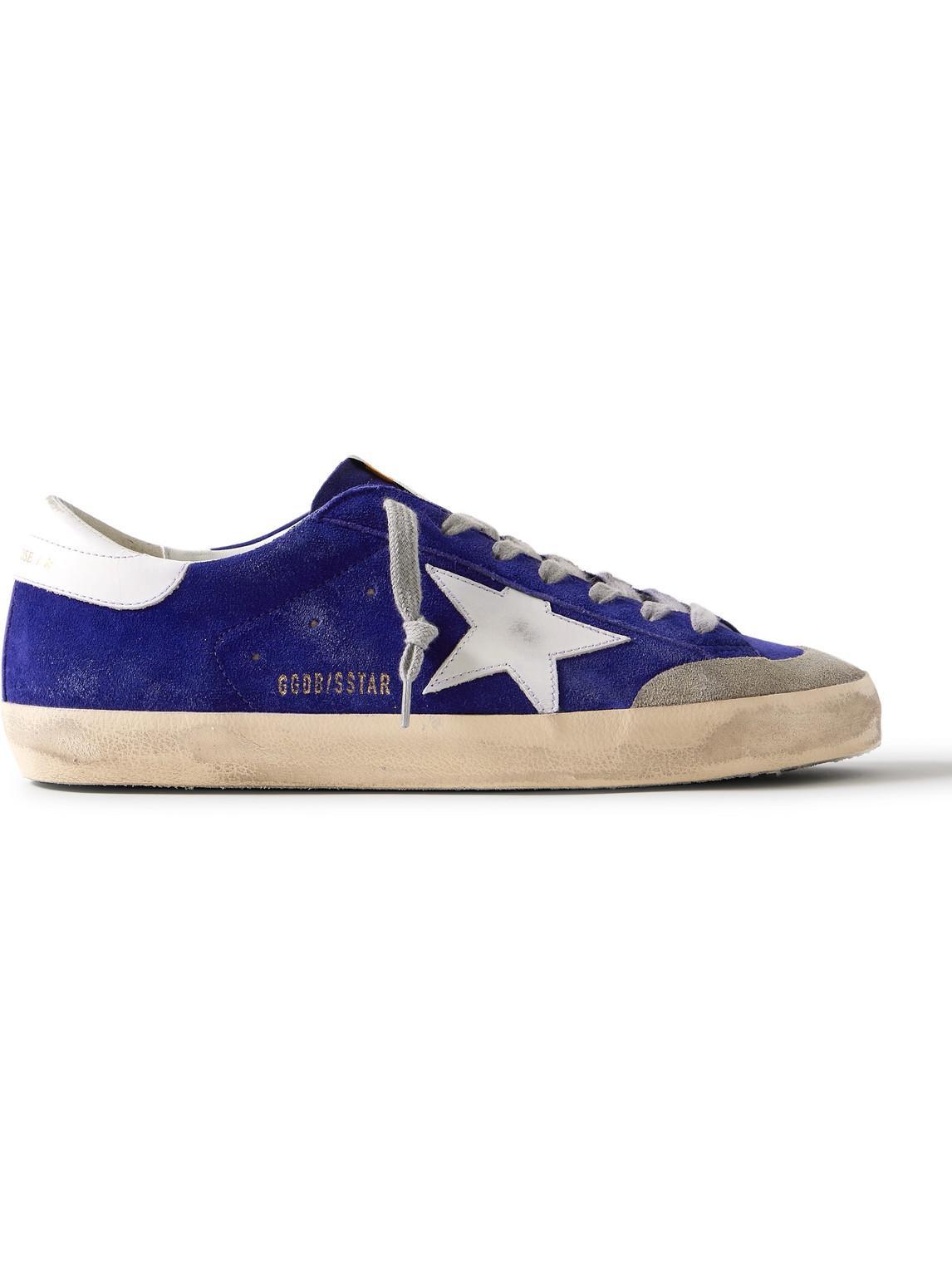 GOLDEN GOOSE Super-star Purple Sneakers In Multi Product Image