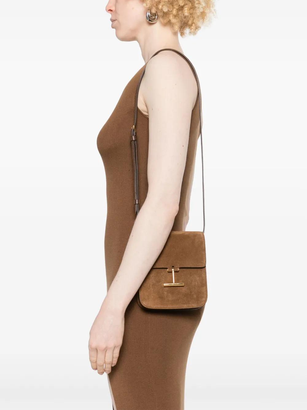 TOM FORD Mini Tara Crossbody Bag In Brown Product Image