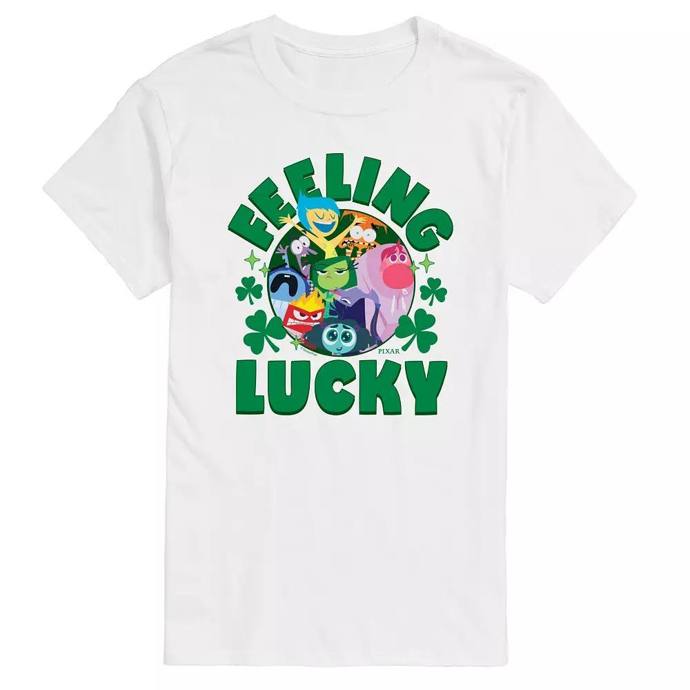 Disney / Pixar's Inside Out 2 Men's Feeling Lucky Graphic Tee,  Product Image