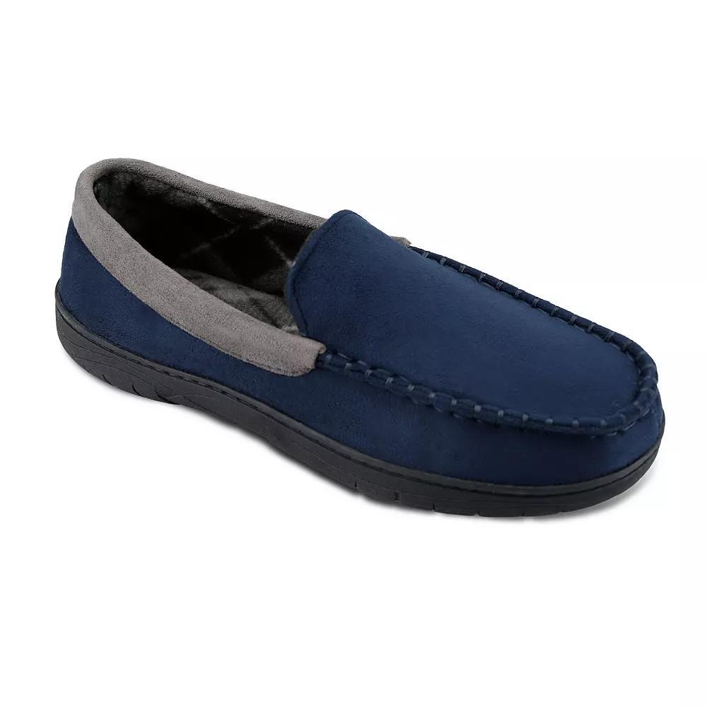 Wembley Men's Fleece Lined Moccasin Slippers,  Product Image