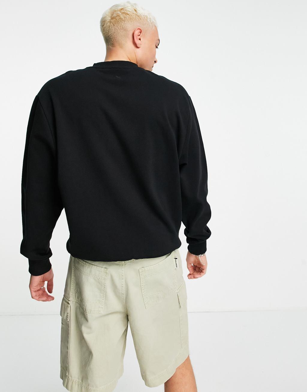 COLLUSION sweatshirt in black Product Image