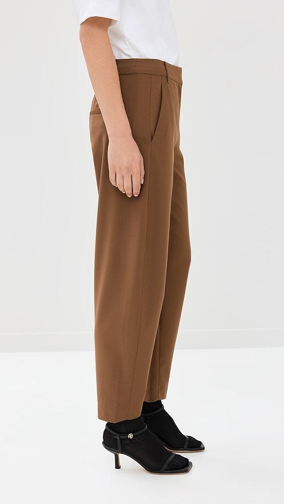 Tibi Tropical Wool Reese Sculpted Trousers | Shopbop Product Image