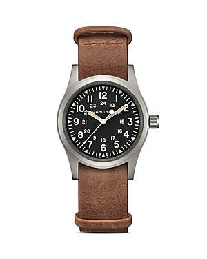 Hamilton Khaki Field Mechanical Canvas Strap Watch Product Image