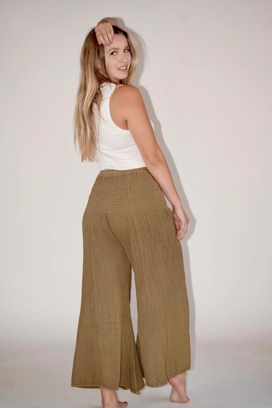 Arpa Double Cotton Gauze Pants Product Image