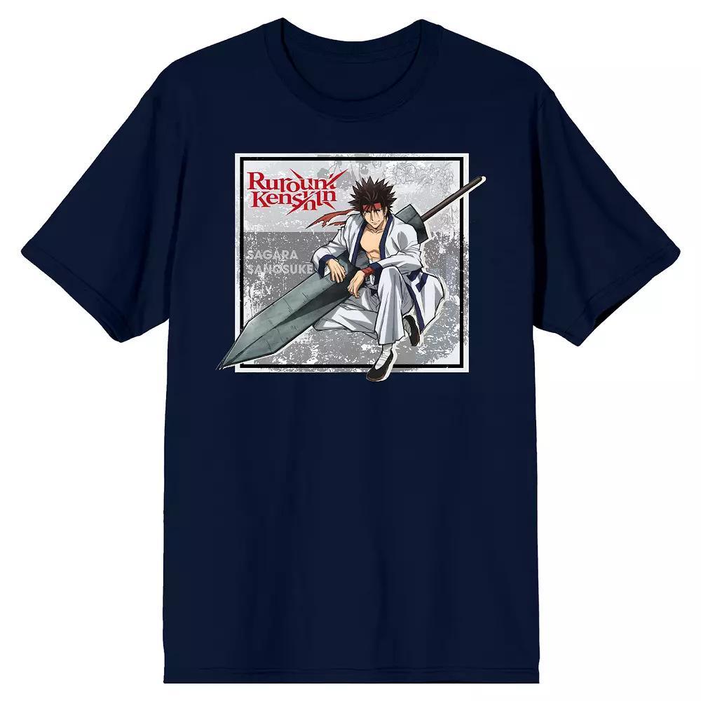 Men's Rurouni Kenshin Sagara Short Sleeve Graphic Tee,  Product Image