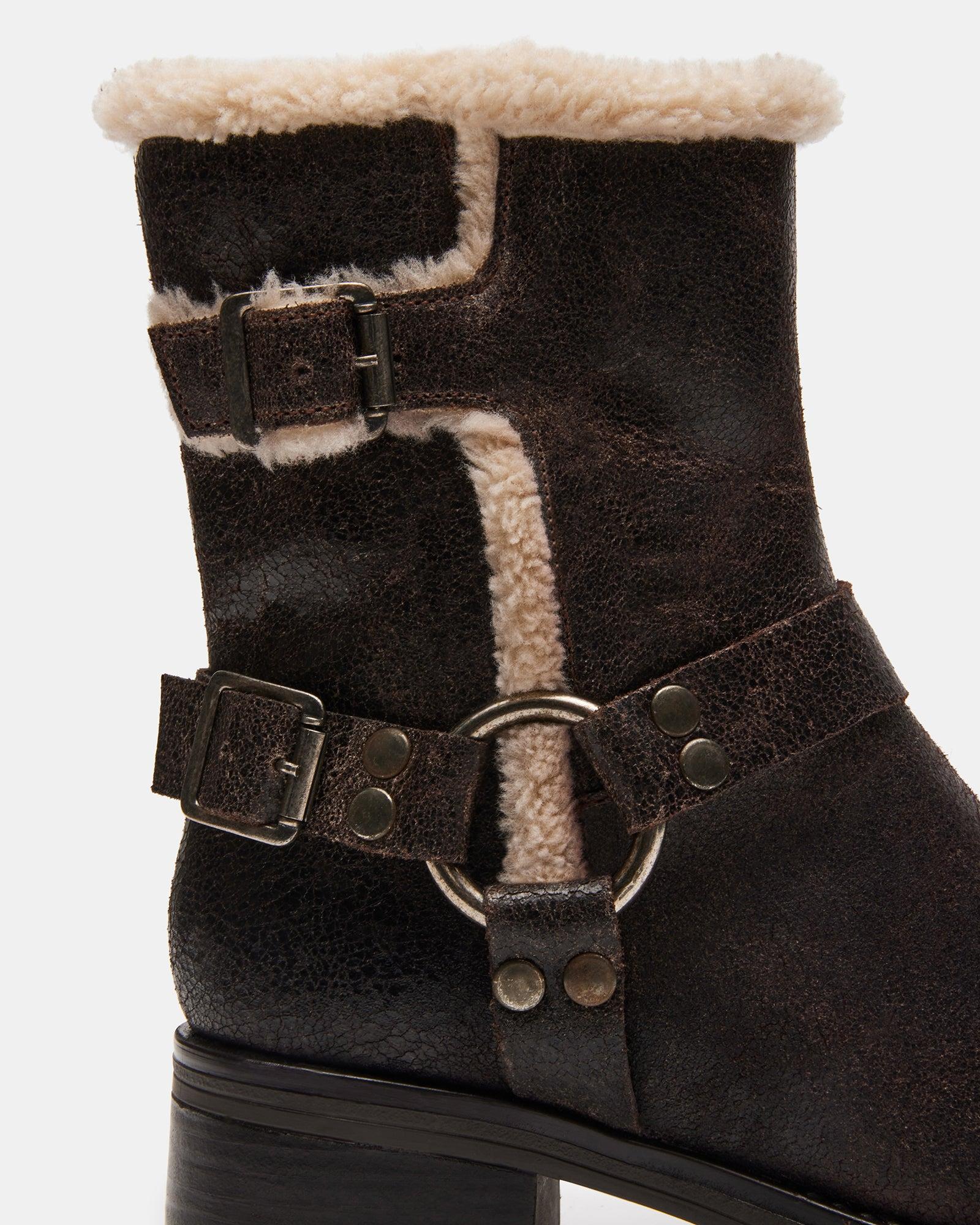 BRIXTON FUR BROWN DISTRESSED Female Product Image