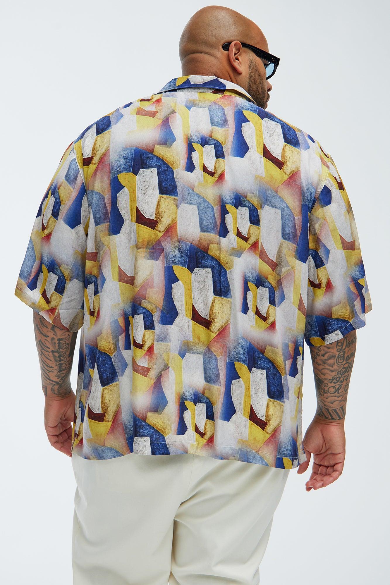 Fossdale Cubism Shirt - Multi Color Product Image