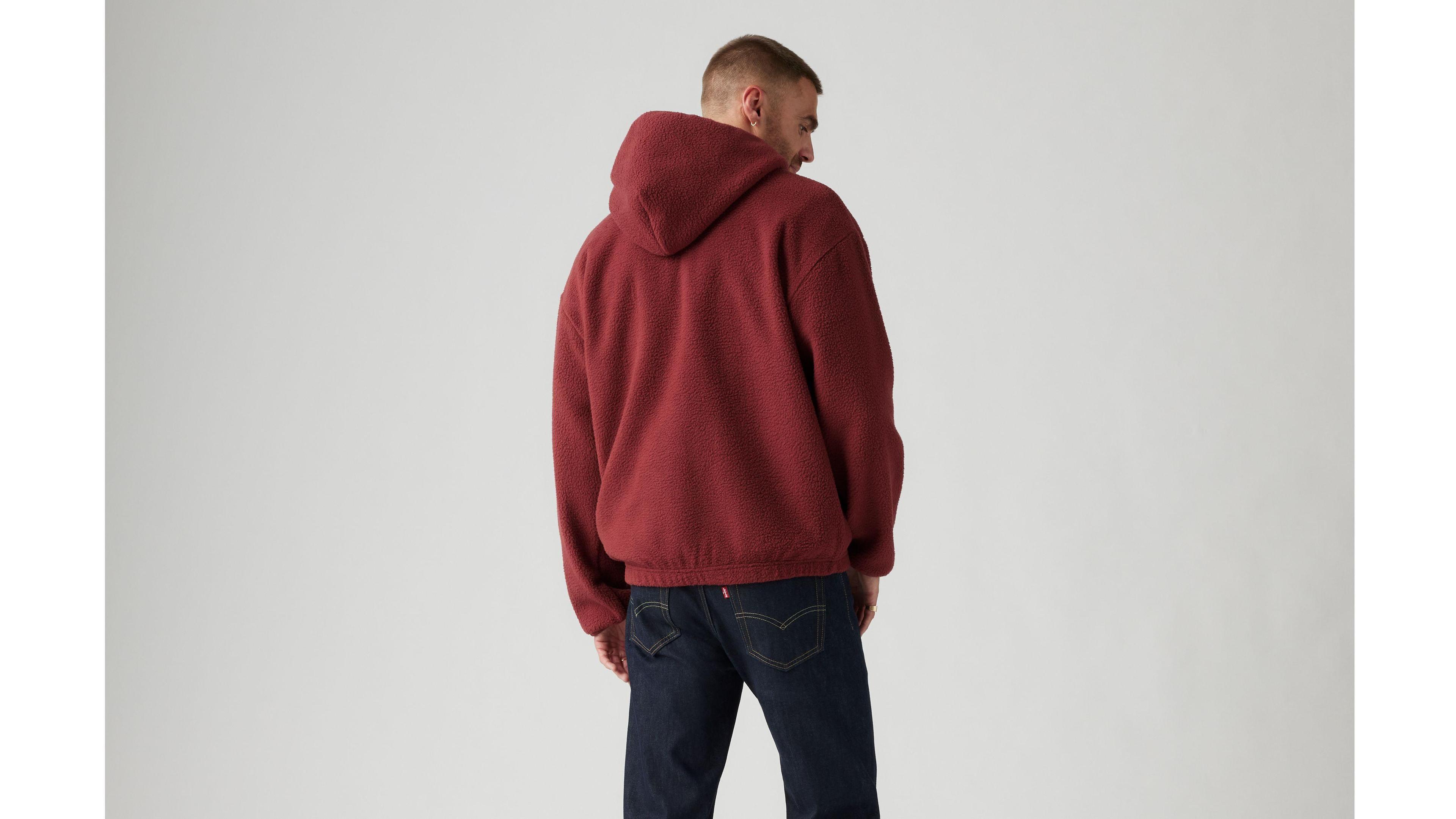 Hooded Sherpa Pullover Product Image