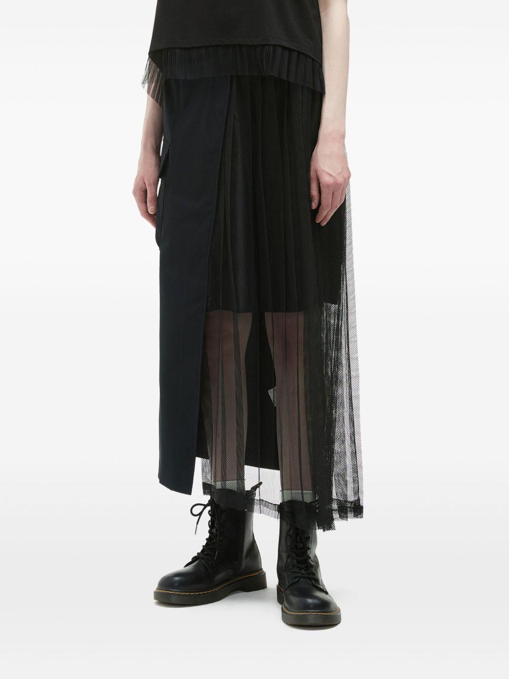 asymmetric midi skirt Product Image