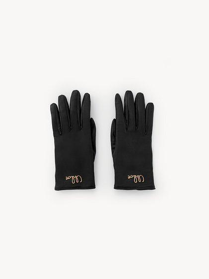 The Chloé Iconic gloves in leather Product Image